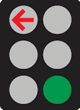 Road situation or traffic sign for this question